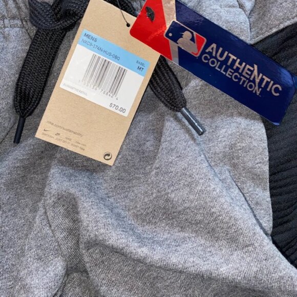 Nike Authentic Co. Astros Flux Performance Jogger Pants – Heathered Gray/Black - Picture 9 of 10